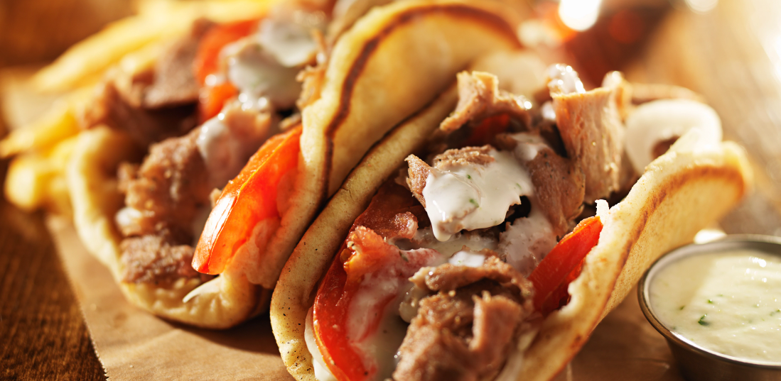 Beef Shawarma Wrap